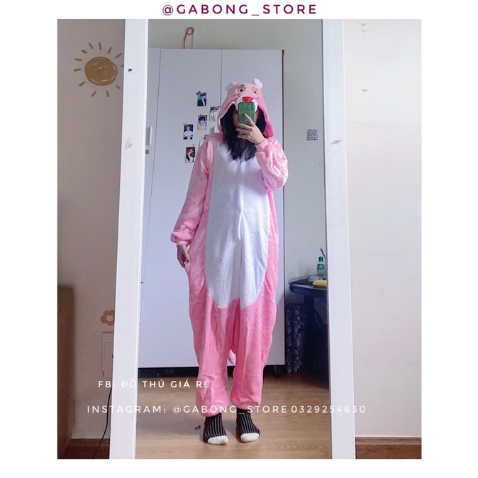 🎀 ẢNH THẬT 🎀 set bộ đồ thú Báo hồng cute | chất lông mềm mịn không xù | BigBuy360 - bigbuy360.vn
