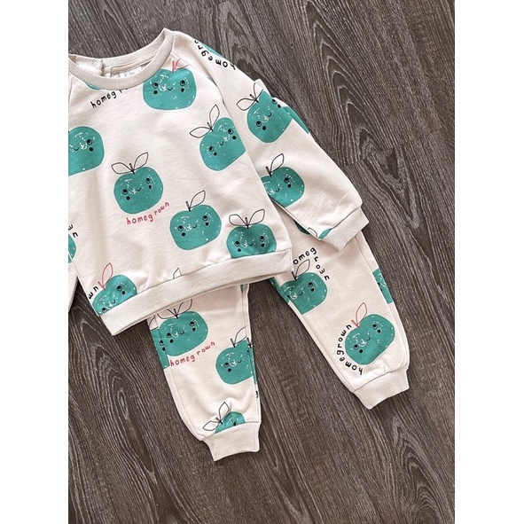 Bộ Nỉ Da Cá H.M