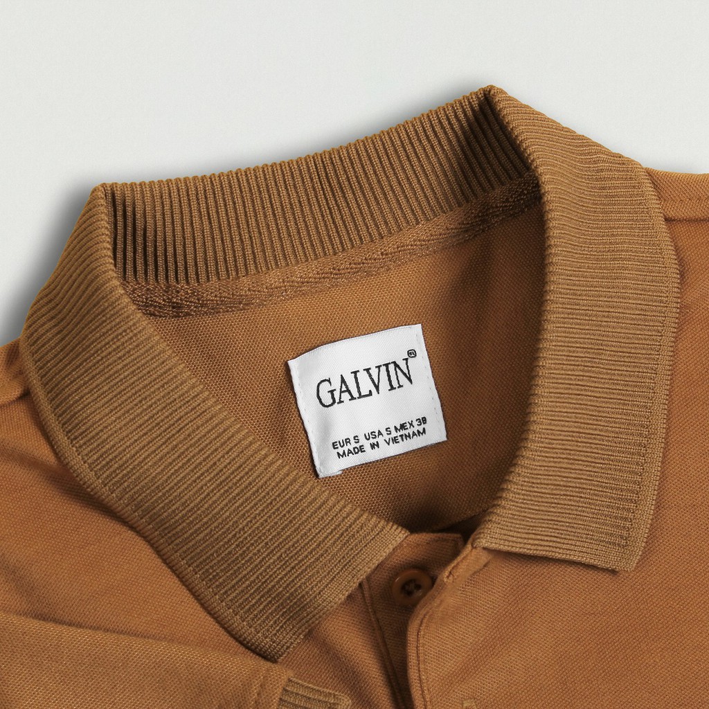 [Mã FAMALLT5 giảm 15% đơn 150K] Galvin - Áo Polo nam cổ bẻ ngắn tay form đẹp chất cotton co giãn PLGV12 | BigBuy360 - bigbuy360.vn