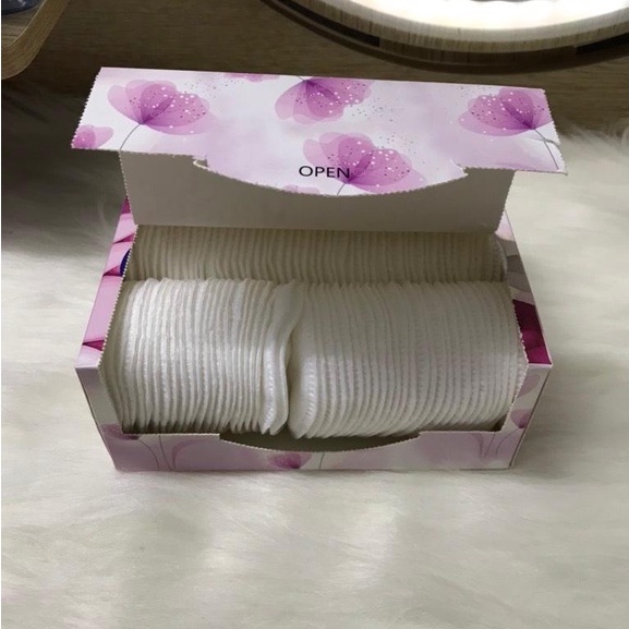 [Ảnh thật] Bông tẩy trang aura plus dạng hộp tiện dụng mẫu mới