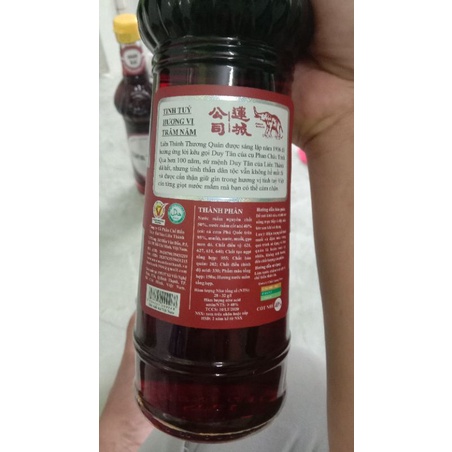 Nước mắm Liên Thành nhãn Bạc Loại 30 độ đạm nguyên chất, thơm ngon vị nguyên chất