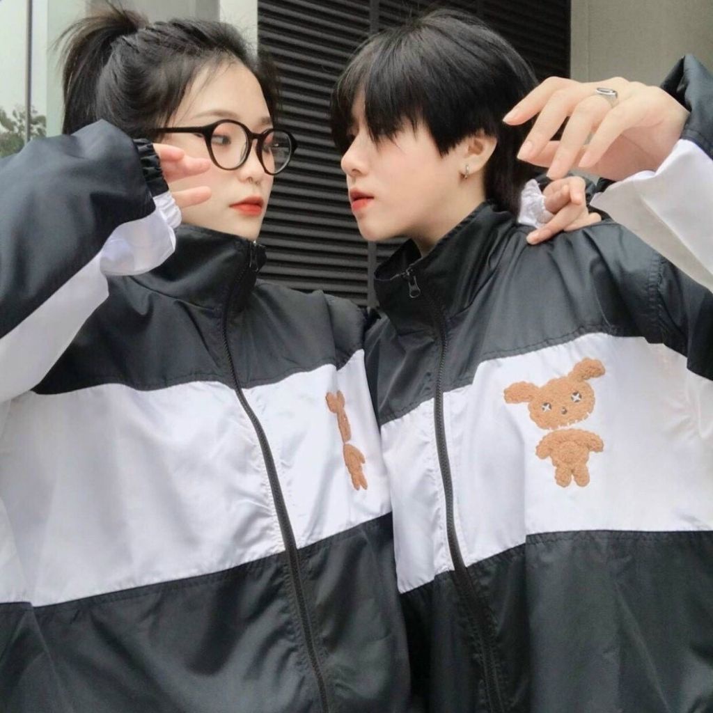 Áo khoác dù nam nữ chống nắng unisex form rộng 2 lớp street style 7ZIA 4S AKD19 phong cách Hàn Quốc sành điệu