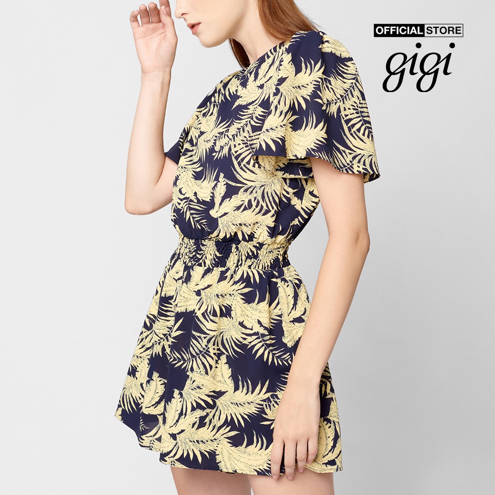 Gigi - Playsuits nữ ngắn tay khoét lưng hiện đại G2206S211608-28