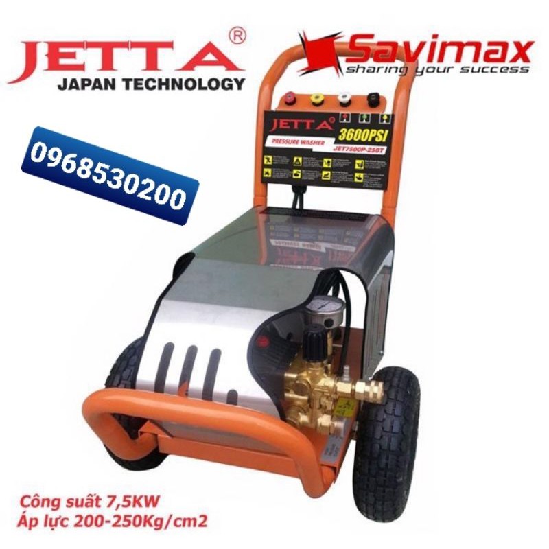 Máy Rửa Xe Jetta JET7500-250T5 (7.5kw)