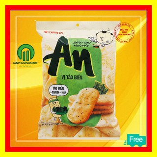BÁNH GẠO AN VỊ TẢO BIỂN CÁ NHẬT TỰ NHIÊN THANH MẶN GIÒN NGON