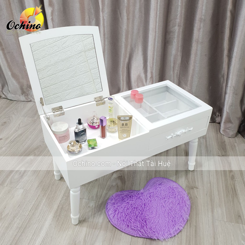 Bàn trang điểm mini, Bàn Trang Điểm Ngồi bệt Phong Cách Hiện Đại (Có Sẵn) | BigBuy360 - bigbuy360.vn