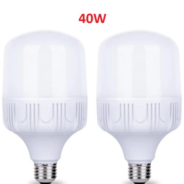 [Sĩ] Bộ 2 bóng đèn Led trụ 40W Siêu sáng - tiết kiệm điện (Ánh sáng Trắng)