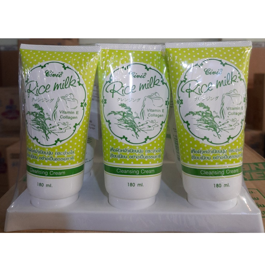 Sữa rửa mặt tinh chất Sữa Gạo tupe 180 ml