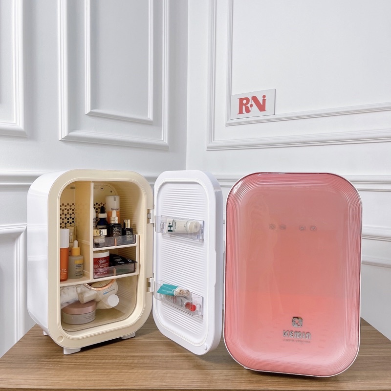 Tủ lạnh chỉnh nhiệt mini Kemin 15L  - Công Nghệ Chống Đọng Nước Mới Nhất