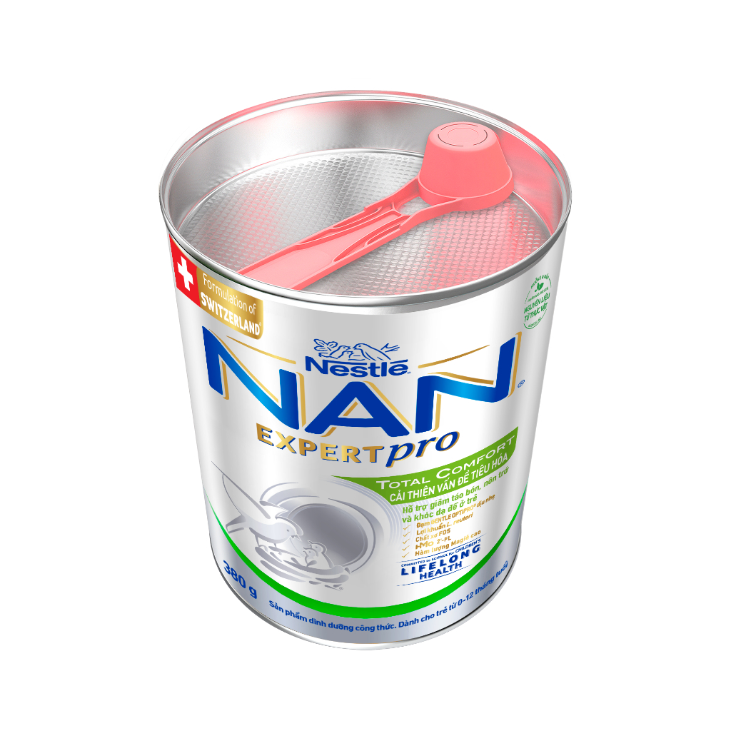 Sữa Bột Nestlé NAN Expert Pro Total Comfort 380gr - Công thức đặc biệt dành cho trẻ mắc các triệu chứng đường tiêu hóa