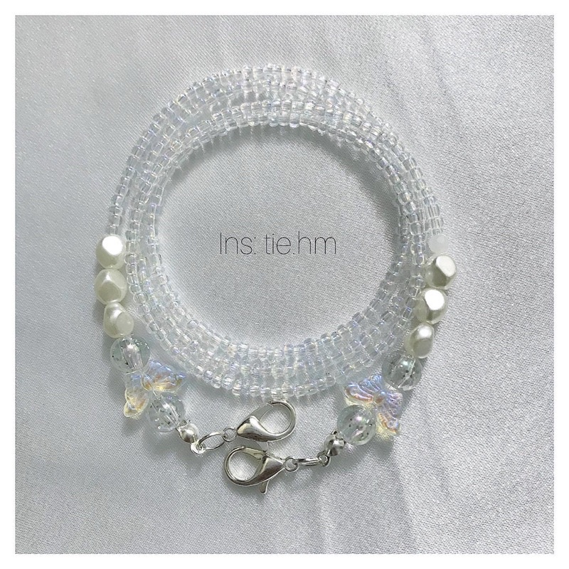 Dây đeo khẩu trang phong cách Hàn Quốc Hologram Mask Straps