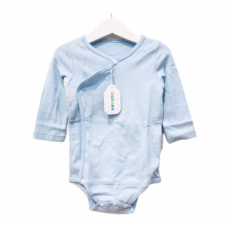 Body Tam Giác Tay Dài Dán Lệch Kaizoo Cotton Nhiều Màu Cho Bé