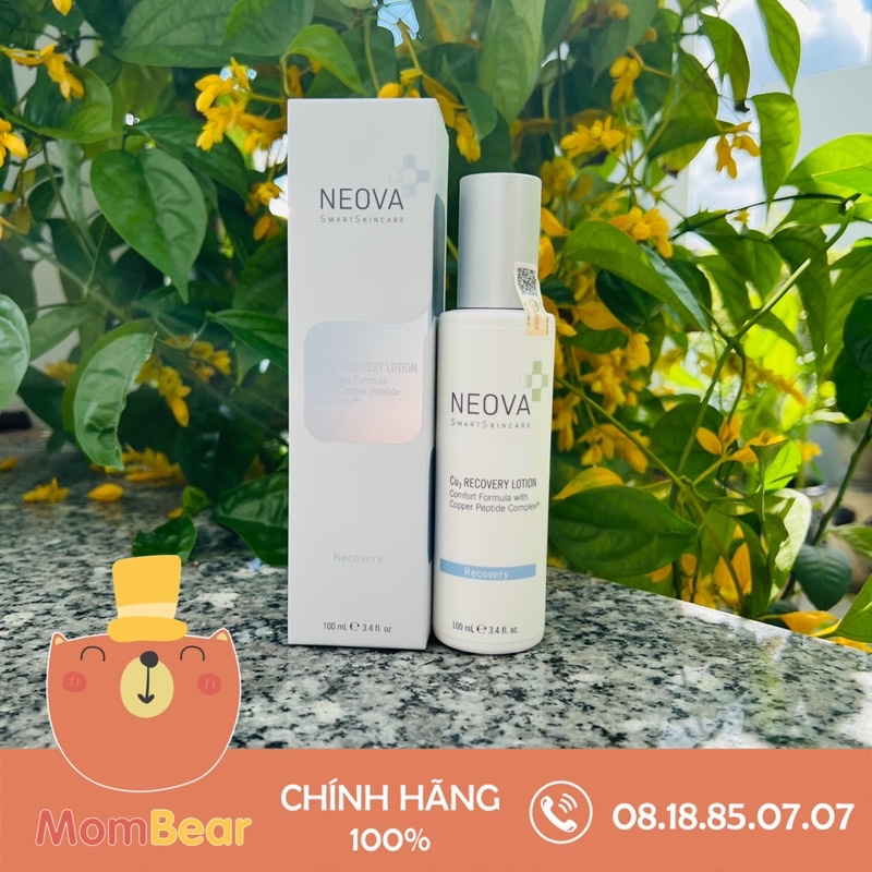 Kem Dưỡng Peptide Phục Hồi Da - Neova Cu3 Recovery Lotion 100ml