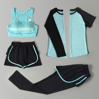 SET ĐỒ TẬP GYM NỮ 5 MÓN CAO CẤP