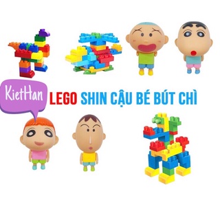 Đồ chơi lắp ráp hình cậu bé bút chì cho bé