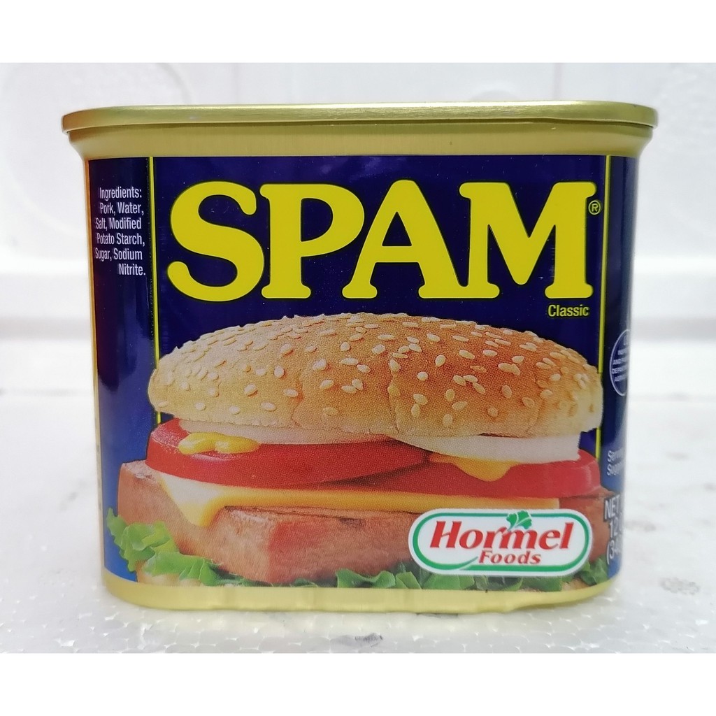 [340g] THỊT HỘP VỊ TRUYỀN THỐNG [USA] HORMEL SPAM Classic Spamluncheon Meat (ttdt-hk)