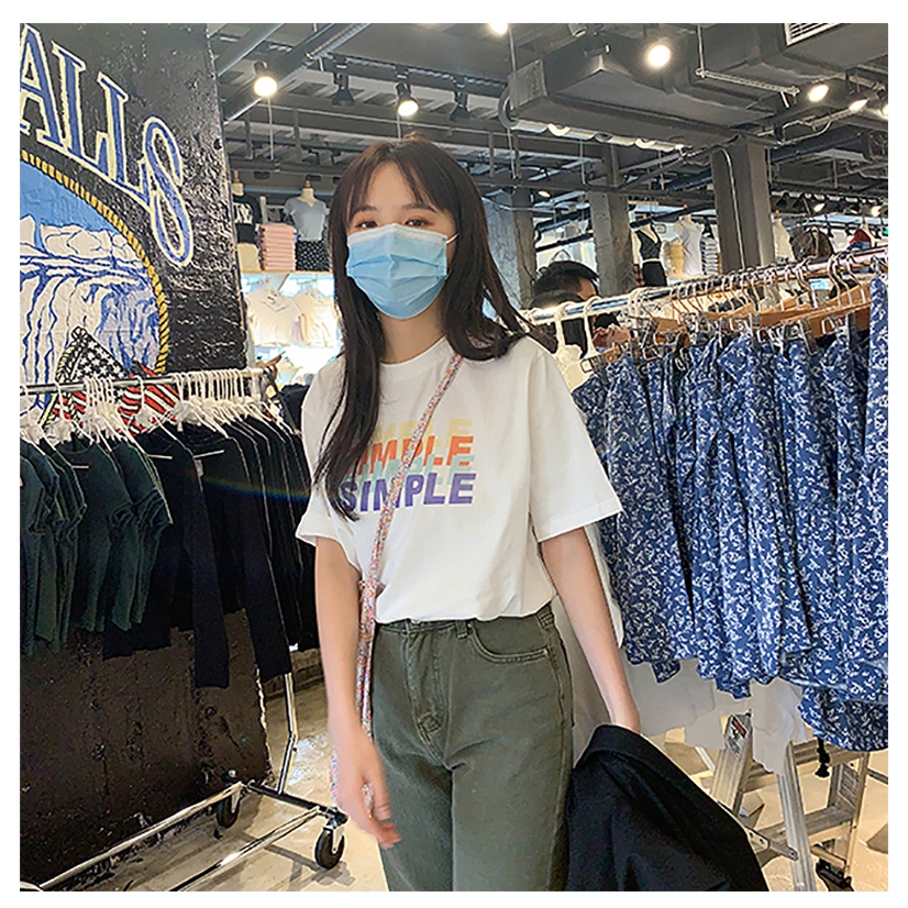 Áo thun SUXI ngắn tay in chữ cá tính thời trang mùa hè cho nữ