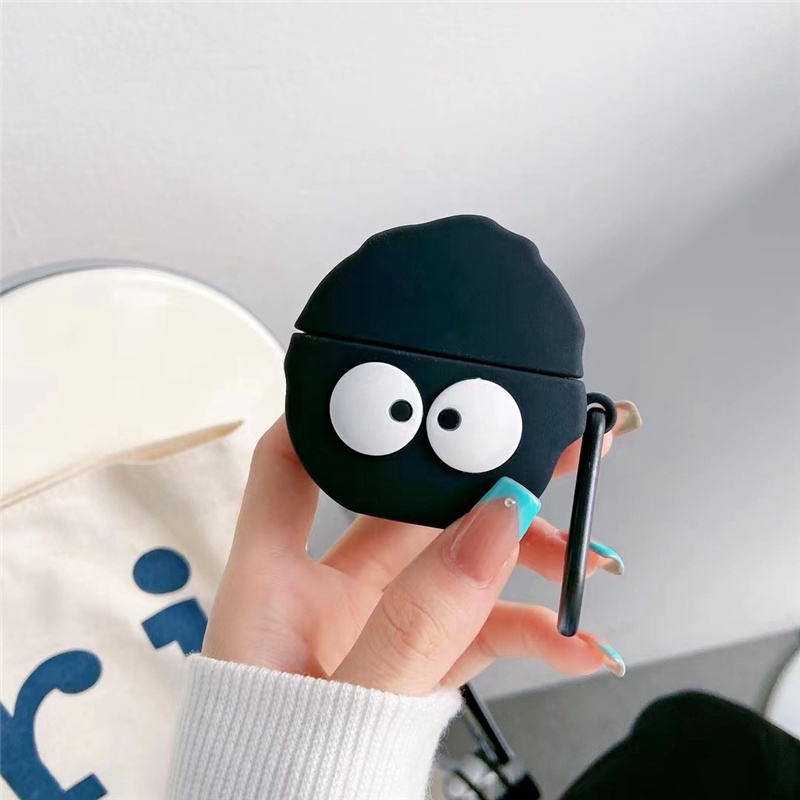 Vỏ Bảo Vệ Hộp Sạc Tai Nghe Lenovo LP40 Pro Chất Liệu Mềm Hình Chú Gấu Dễ Thương