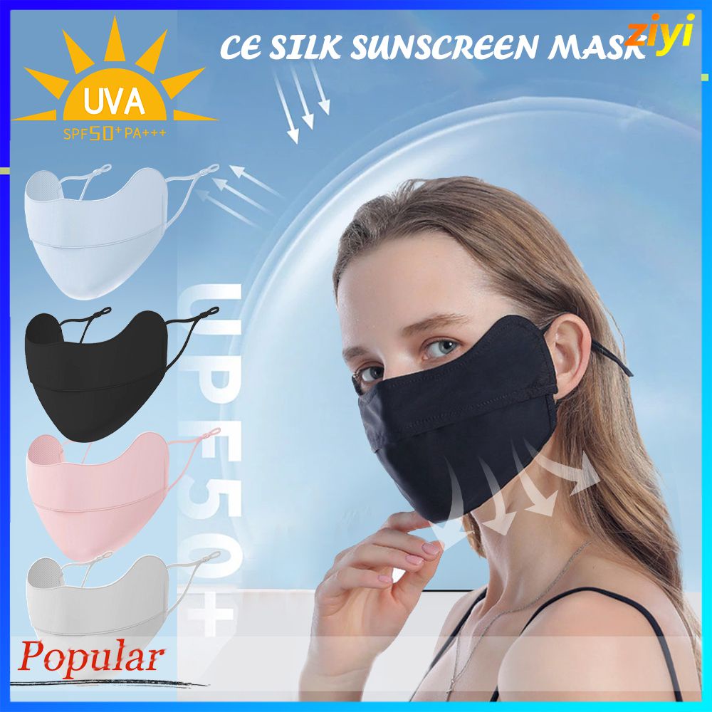 Khẩu trang chống tia UV, khẩu trang chống nắng UPF 50+ - Unisex nam nữ đều thích hợp