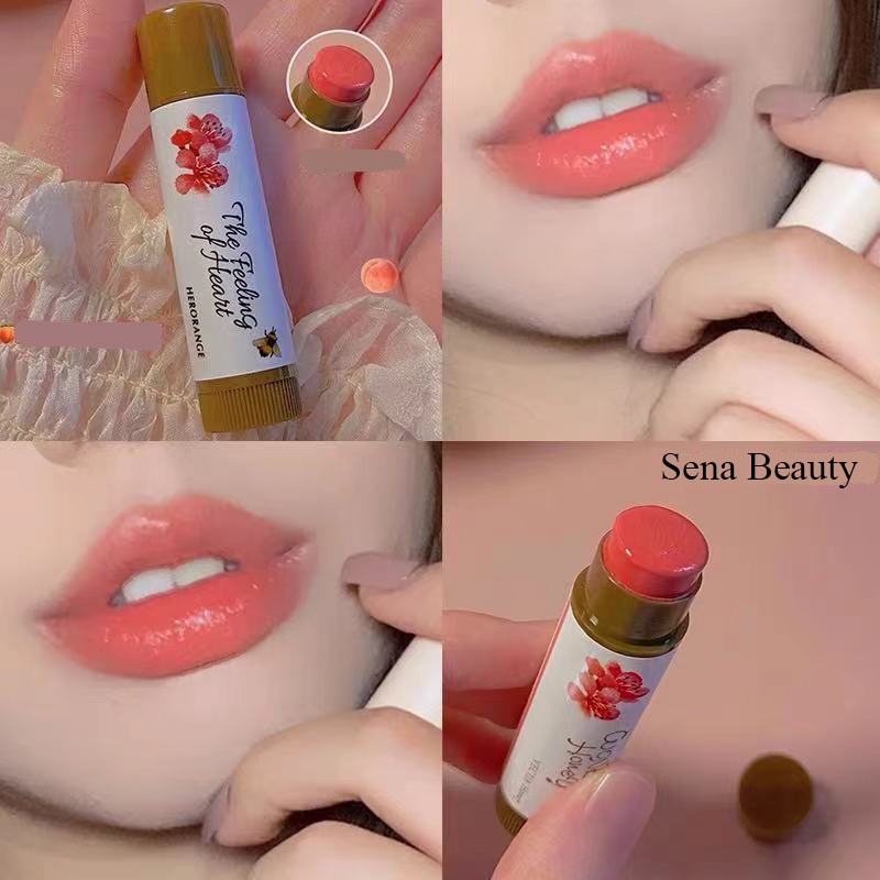 [Hàng mới về] Son môi HERORANGE trang điểm dưỡng ẩm có 6 màu thay đổi theo nhiệt độ