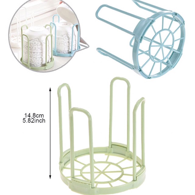 [Kệ chén khổng minh] Kệ úp chén bát thông minh chống trượt