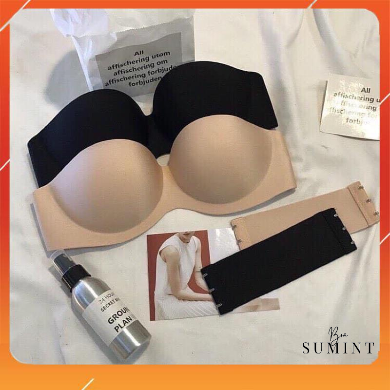 Áo lót nữ su đúc không dây, quai lưng cài rời, chip A7113