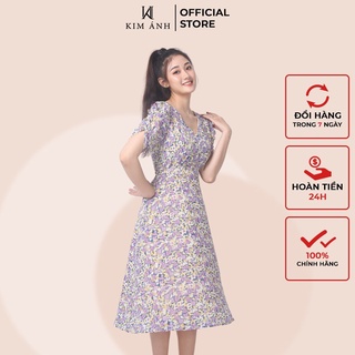 Đầm hoa dress syringa kim ánh,dsx24001
