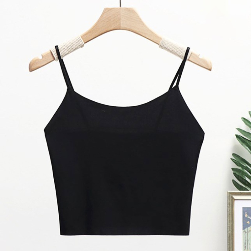 Áo Croptop Sát Nách Co Giãn Thời Trang Quyến Rũ Cho Nữ