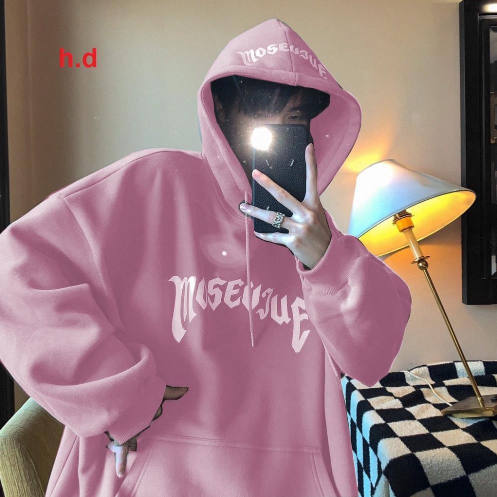 Áo nỉ hoodie Mose siêu hot , chất nỉ ngoại Form thụng cánh dơi hàng mũ 2 lớp to đẹp hình in sắc nét