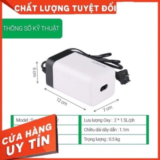 Máy sủi Oxy siêu êm ⚡️CAM KẾT SIÊU ÊM⚡️ [ FREE SHIP]