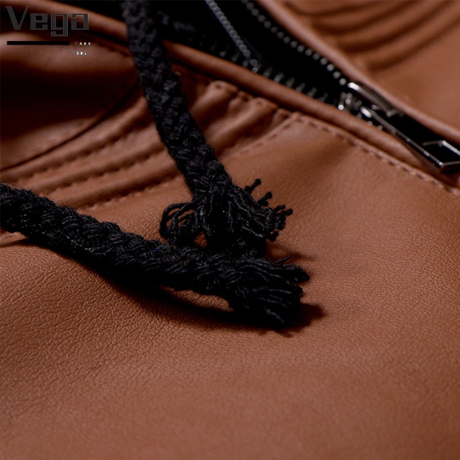 Áo khoác da có nón trùm đầu phong cách năng động trẻ trung dành cho nam | BigBuy360 - bigbuy360.vn