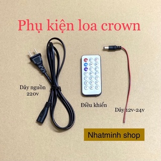 Loa Crown 4 tích hợp bluetooth