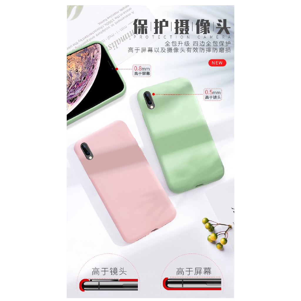 Ốp Điện Thoại Silicon Mềm Siêu Mỏng Màu Xanh Matcha Cho Huawei Y9 Y7 Pro 2019 Y9 Y7 Y5 Y6 Prime 2018