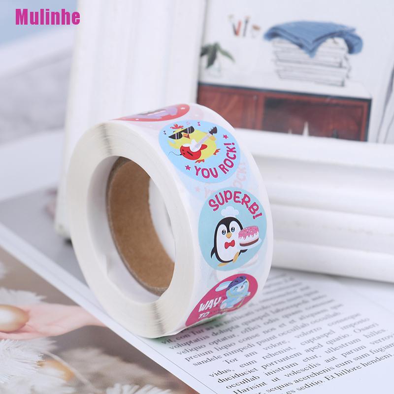 Cuộn 500 Miếng Dán Khen Thưởng Cho Học Sinh