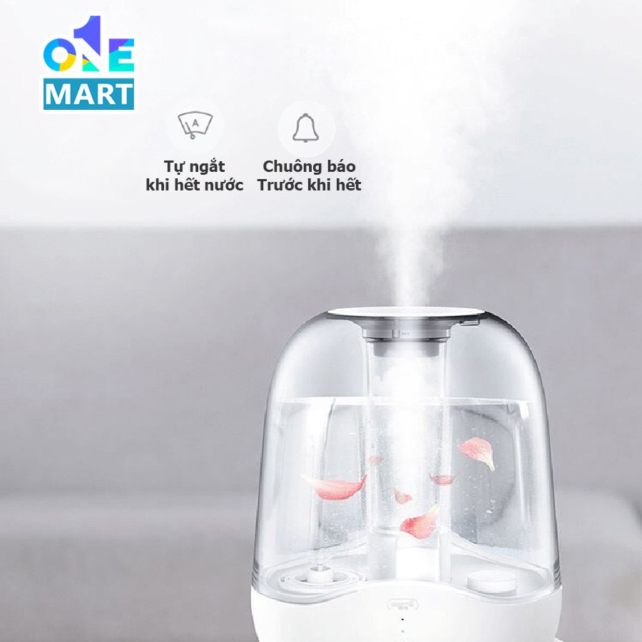 Máy phun sương tạo ẩm Deerma F325 dung tích 5L màng lọc nano cấp ẩm dưỡng da tối ưu phun sương 24/24