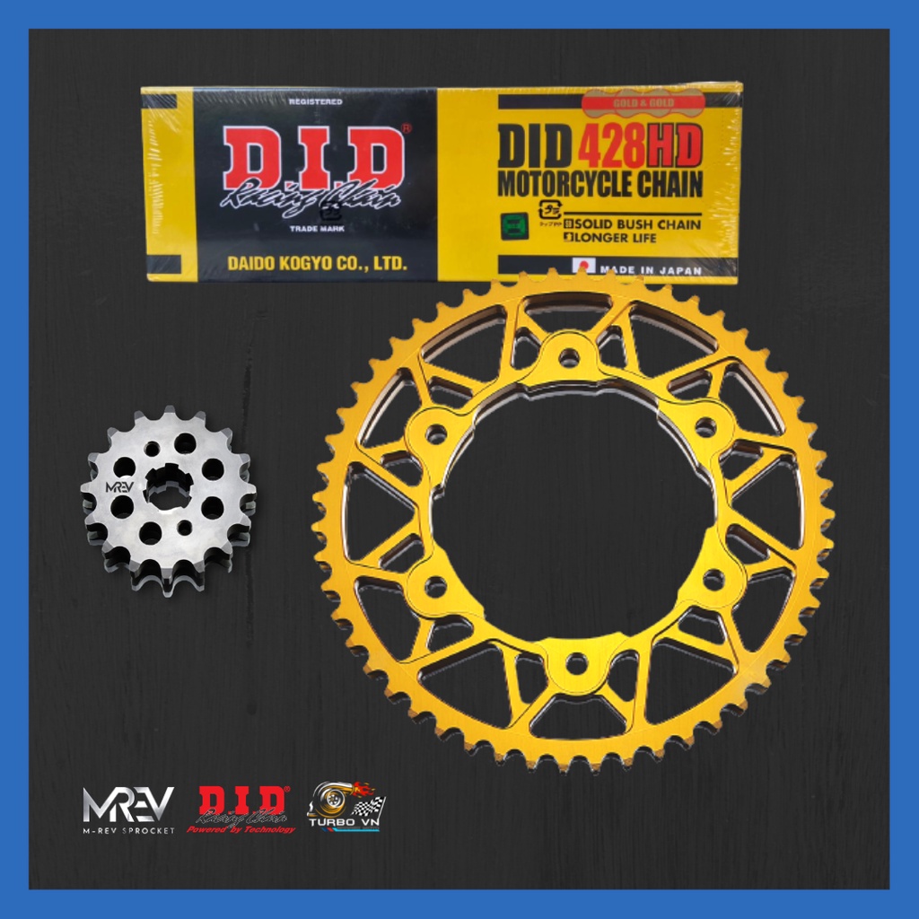 Nhông Sên Dĩa MREV cho xe Yamaha MT15