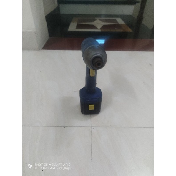 Thân máy + vỏ pin máy bắt vít Earth man 12v