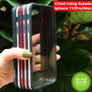 ⚡️IPHONE 11 / PRO / MAX  ⚡️ ỐP LƯNG TRONG VIỀN MÀU THEO MÁY CHÍNH HIỆU SULADA FULL BOX