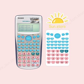 Sticker dán phím máy tính casio 570