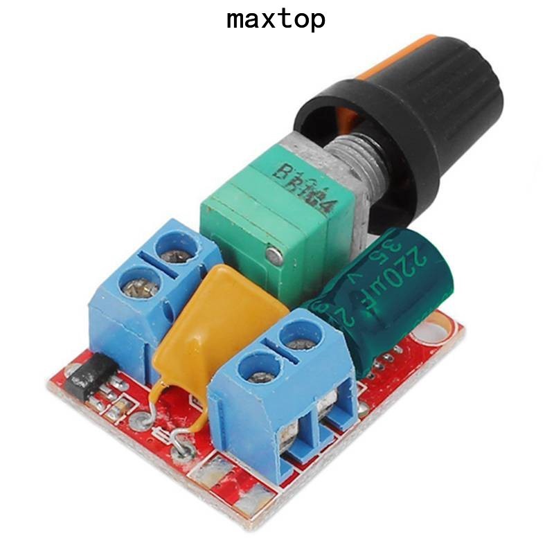 Bảng mạch điều khiển tốc độ động cơ DC 3v-35v 5A PWM DC 3V 6V 12V 24V 35v loa bluetooth