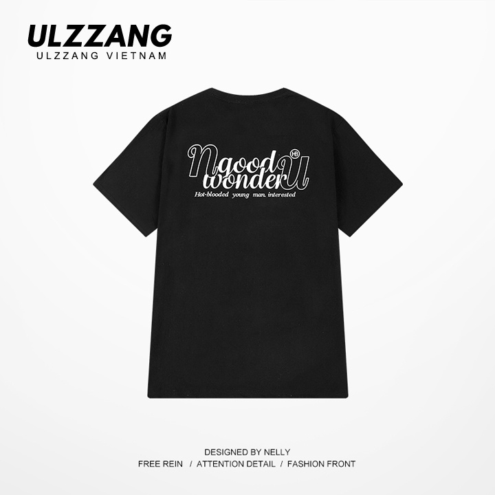 Áo thun nữ xanh lá local brand ULZZANG form dáng rộng unisex tay lỡ good wonder