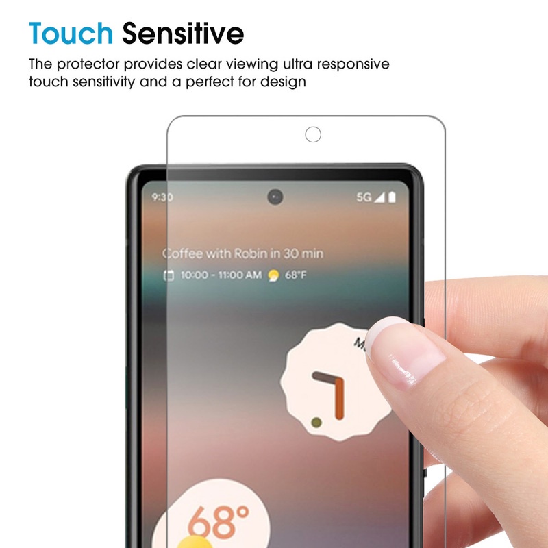 Kính Cường Lực 9H Trong Suốt Bảo Vệ Toàn Màn Hình Cho Google Pixel 6 A Google Pixel 6A