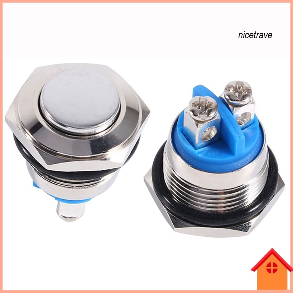 Công Tắc Bật / Tắt Chống Thấm Nước 12v 16mm Cho Xe Hơi