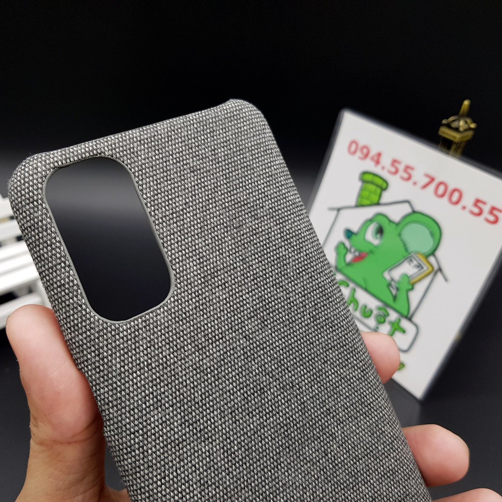 [Cao Cấp] Ốp Lưng OPPO Reno4 Bọc Vải Fabric