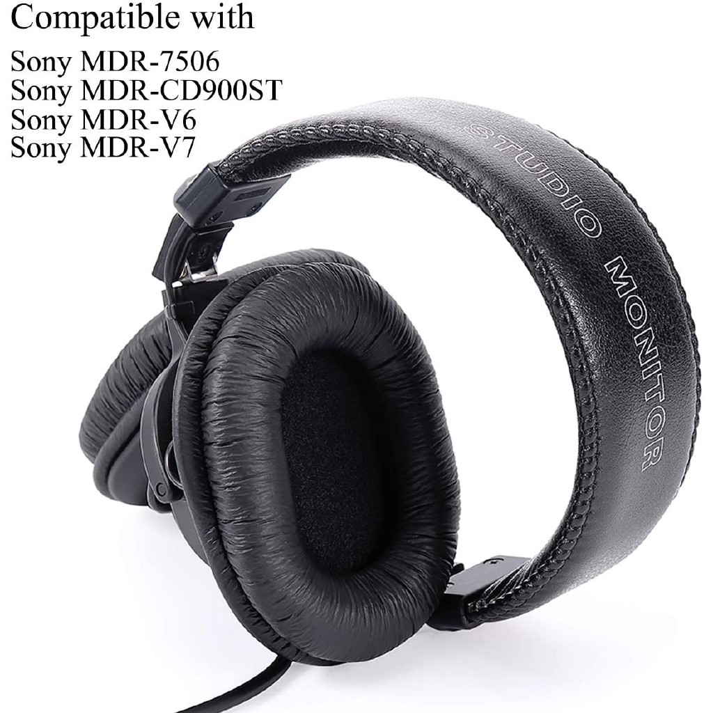Bộ 2 miếng đệm tai nghe chụp tai Mdr-7506 / Mdr-V6 / Mdr-V7 / Mdr-Cd900St