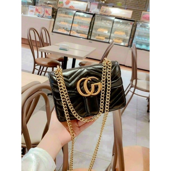 túi xách gucci dây xích size 20cm