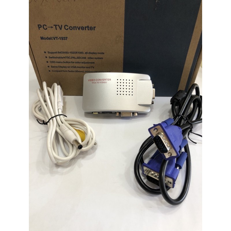 Bộ chuyển đổi VGA ra cổng AV