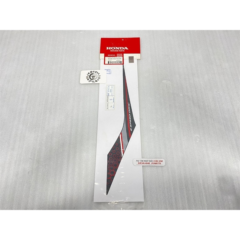Bộ tem SONIC 150 ĐEN NHÁM 2021  nhập Honda Indo