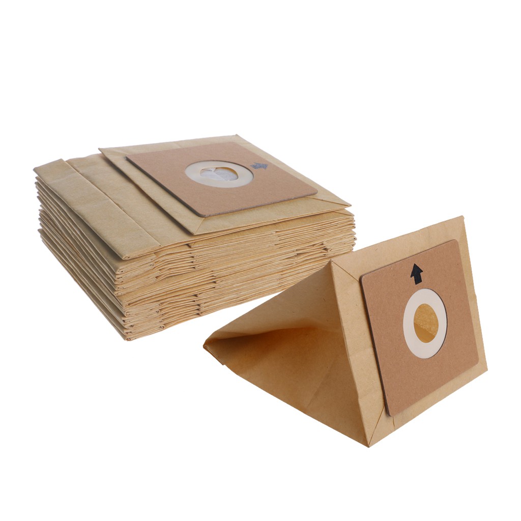 Set 15 túi giấy hút bụi 100 * 110mm 50mm chuyên dụng cho máy hút bụi