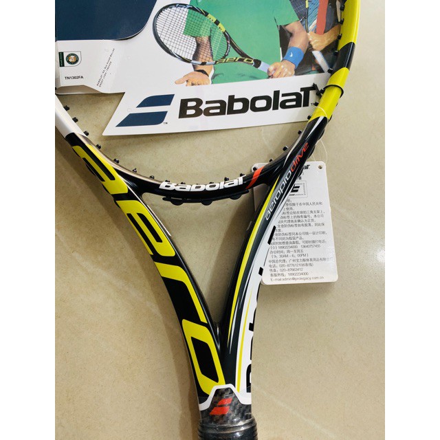 Vợt Tennis Babolat Aeropro Drive ( tặng đan dây,cuốn cán ,túi đựng )